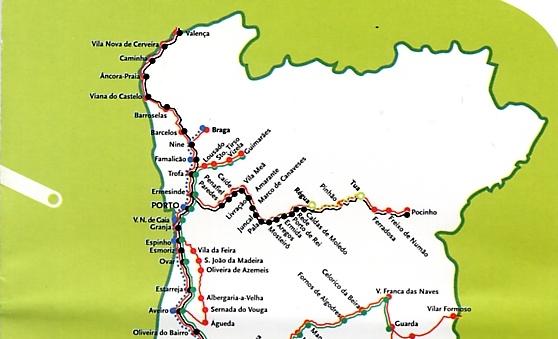 Линия Вога - последняя узкоколейка Португалии 